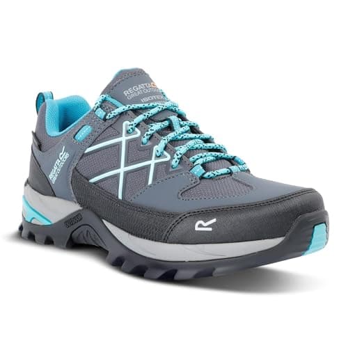 Image of Regatta Lady Samaris III Low Cut Walking Shoes Waterproof Durable Hiking Footwear