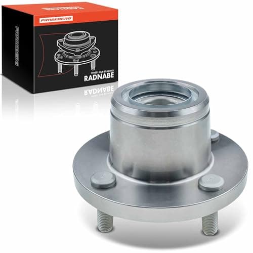 Image of Frankberg Wheel Bearing Hub Wheel Hub Rear without ABS-ring Compatible with Fiesta V JD JH 1.2L-1.6L 2001-2008 Focus DAW DBW 1.4L-2.0L 1998-2004 Petrol/Diesel Replace# 1138512
