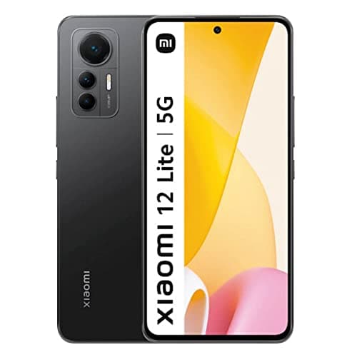Image of Xiaomi 12 Lite 16.6 cm (6.55) Dual SIM Android 12 5G USB Type-C 6 GB 128 GB 4300 mAh Black