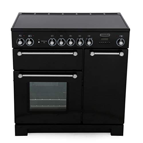 Image of Rangemaster Kitchener 90cm Electric Range Cooker - Black