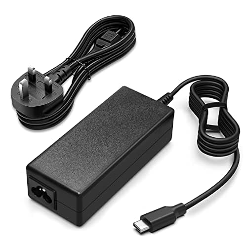 Image of 45W USB C Laptop Charger Compatible with HP, Dell, Lenovo, Acer, Asus, Samsung, Google, USB Type-C Power Adapter