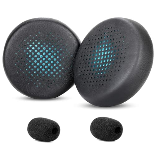 Image of TaiZiChangQin Upgrade Earpads Replacement Compatible with EPOS Impact 860 860T 460T 760T 1060T Headset Ear Pads Ear Cushions Protein Leather High-Density Foam Repair Parts