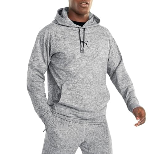 Image of PUMA Men's Train Cloudspun Hoodie, Grey, XL