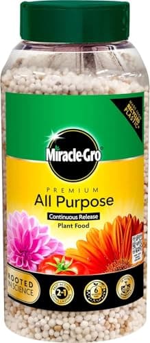 Image of Miracle-Gro All Purpose Continuous Release Plant Food 900g | Feeds Plants for Up to 6 Months | Ideal for Pots, Beds & Containers | Slow-Release Fertiliser for Healthy Growth