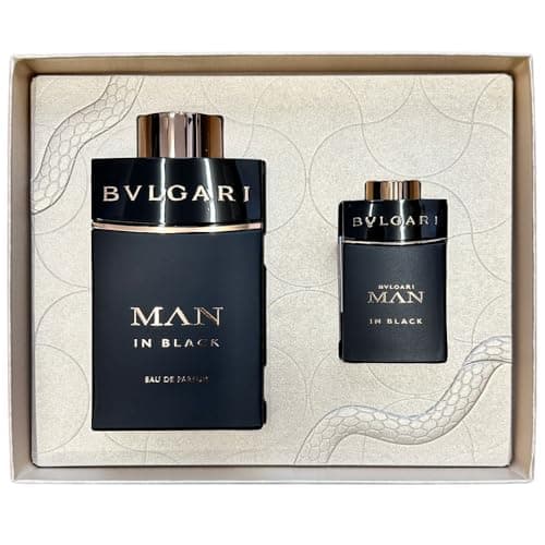 Image of BVLGARI Man In Black Set (Man In Black EDP 100ml + Man In Black EDP 15ml)