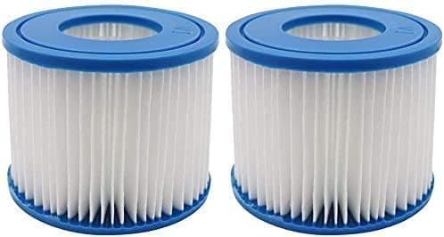 Image of SUDS-ONLINE Compatible With All Lay-Z-Spa Models Bestway Filter Cartridge VI Replacement FOR Miami, Vegas, Monaco, Palm Springs 1 x Twin Pack