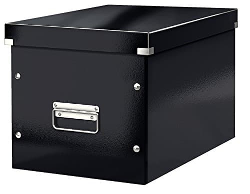 Image of Leitz Large Storage Cube, Black, Click and Store Range, 61080095