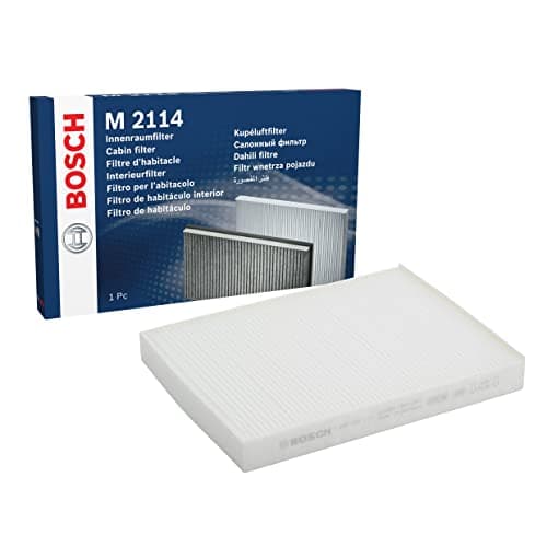 Image of Bosch M2114 Standard Cabin Filter, Replacement Filter - Filters Pollen and Dust for Cleaner Air Inside the Vehicle