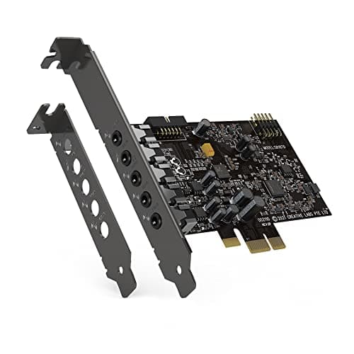 Image of Sound Blaster Audigy FX V2 Up to 24bit/192kHz High Resolution Playback 120dB DNR DAC PCI-E Sound Card SB-AFXV2
