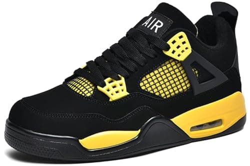 Image of Mens Air Basketball Trainers Retro Classic Casual Skate Shoes Fitness Sneakers Work Running Walking Sport Outdoor Zapatos