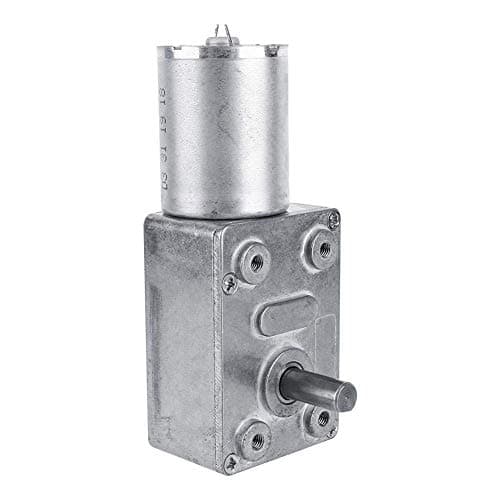 Image of Wifehelper DC 12V Reduction Motor 2RPM Reversible High Torque Turbo Worm Reduction Gear Box Geared Electric Motor