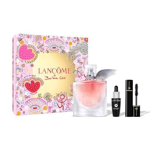 Image of Lancôme La Vie est Belle Eau de Parfum, Gift Set with 50ml Perfume, 10ml Génifique Serum and 2ml Hypnôse Mascara, Floral Gourmand with Iris, Vanilla and Patchouli, Limited Edition (Worth £139.68)