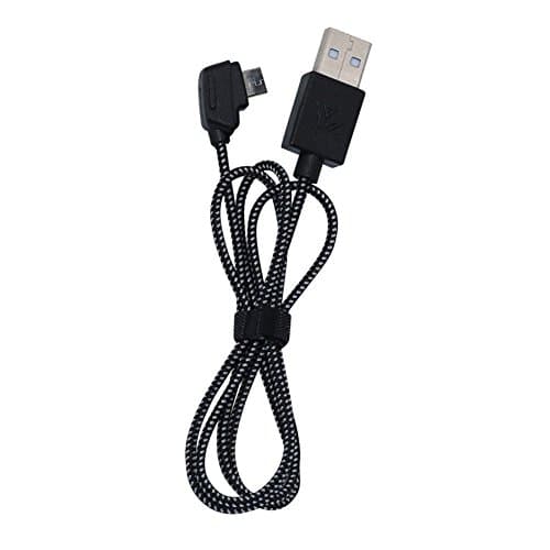 Image of Xmipbs USB Charging Cable for DJI Drone Controllers - Controller, Mavic Mini, Spark, Pro, Air, Mavic 2 - Black, Silver - Adult, Unisex - Drone Accessory, Charging Cable