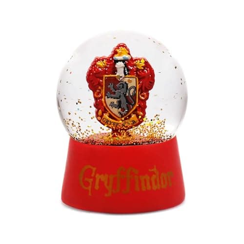 Image of Half Moon Bay | Harry Potter | Gryffindor | Snow Globe with Gryffindor Crest | Official Merchandise | for Children & Adults