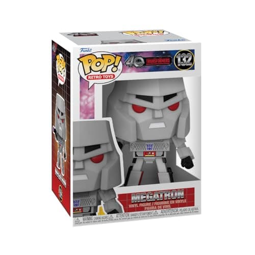 Image of Funko Pop! Retro Toys: Transformers G1- Megatron - Transformers Classic - Collectable Vinyl Figure - Gift Idea - Official Merchandise - Toys for Kids & Adults - TV Fans - Model Figure for Collectors