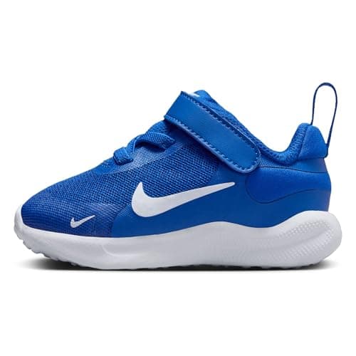 Image of Nike Boy's Unisex Kids Revolution 7 Schuh Für Babys Und Kleinkinder Shoe, Game Royal White Black, 5.5 UK Child
