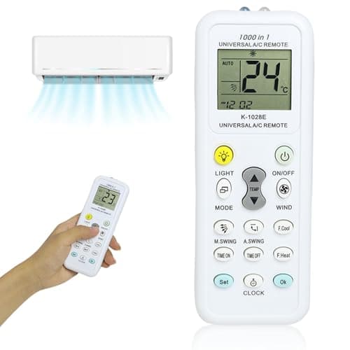 Image of Air Conditioner Remote Control Universal A/C Controller Compatilbe with MITSUBISHI Fujitsu Haier LG Gree Midea Hitachi Sharp Panasonic Samsung Sanyo Hisense Whirlpool Bosch