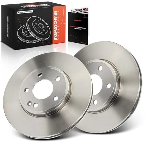 Image of Frankberg Brake Disc Set incl. 2x Discs Front Vented Ø295mm Compatible with GLA-Class X156 B-Class W242 W246 A-Class W176 CLA Replace# 2464210112,A2464210112