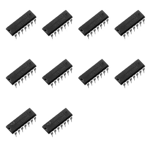 Image of Bridgold 10pcs SN74LS00N 74LS00 LS00 Quadruple 2-Input Positive-Nand Gates Chip IC,Dip-14.