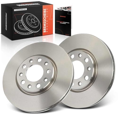 Image of Frankberg Brake Disc Set incl. 2x Discs Front Vented Ø281mm Compatible with Giulietta 940 500X 334 Renegade SUV B1 BU BV Box Replace# 51962485