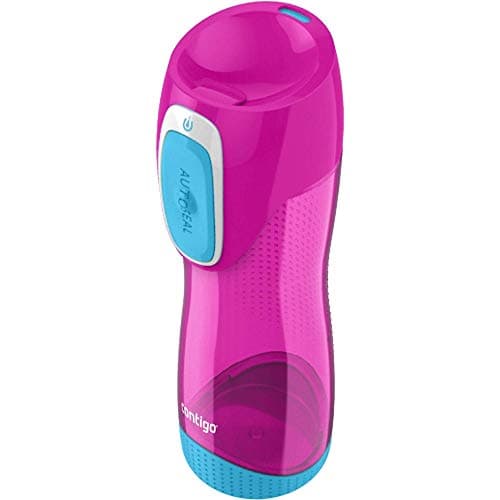 Image of Contigo Swish Autoseal Water Bottle, Large BPA Free Drinking Bottle, Leakproof Gym Bottle, Ideal for Sports, Running, Bike, Running, Hiking, Magenta Pink, 500 ml