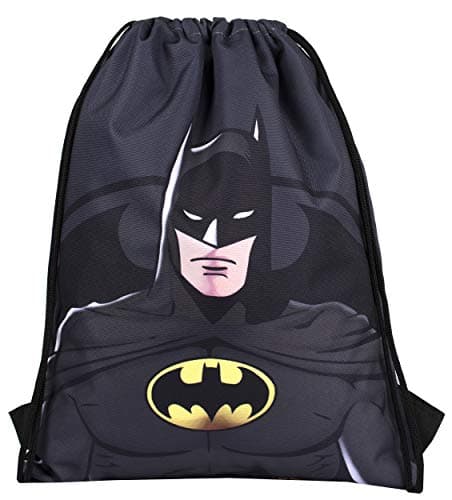 Image of DC Comics - Kids Batman Drawstring Bag - School Bag for Kids - Official Merchandise Gift for Boys
