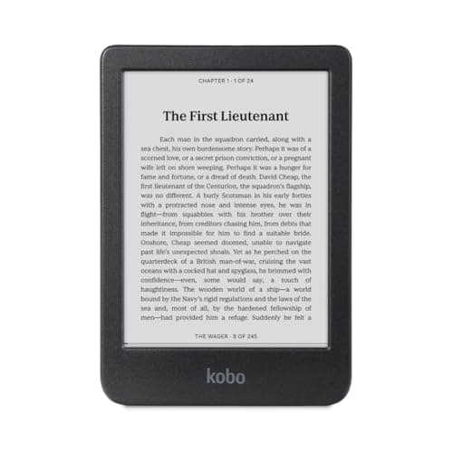 Image of Kobo Clara BW | eReader | 6†Glare-Free Touchscreen with ComfortLight PRO | Dark Mode Option | Audiobooks | Waterproof | 16GB of Storage | Black