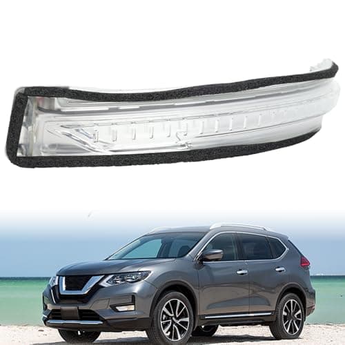 Image of Left Side Wing Mirror Indicator Light for Nissan Qashqai J11 X-Trail T32 Murano Juke F15 Pathfinder 2014-2021, LED Turn Signal Lamp, 26165-4BA0A (left)