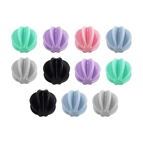 Image of TONGZHIY 11 Pcs Multicolor Whisk Shaker Balls Milkshake Protein Shaker Balls Plastic Blending Mixing Balls for Protein Shaker Bottle (Random Color)