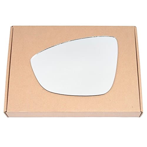 Image of Less4spares Wing Mirror Glass Left Compatible with VW Passat B7 2010-2014 STICK-ON Passenger Near Side Convex