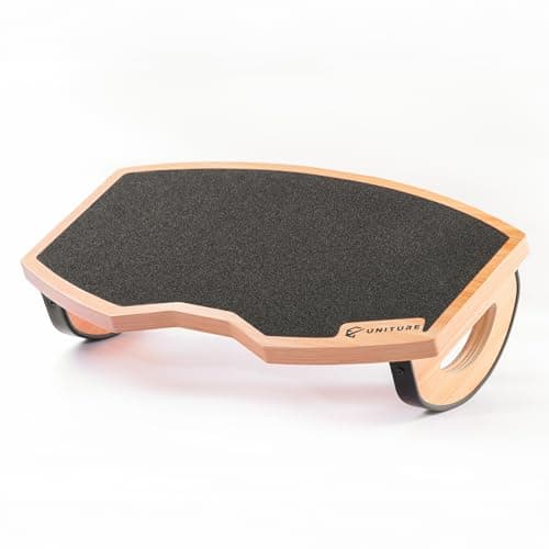 Image of UNITURE Wooden Foot Rest Under Desk [for Better Sitting Posture] Office Footrest, Leg Rest, Foot Stall, Under Desk Foot Rest, Office Foot Rest Under Desk