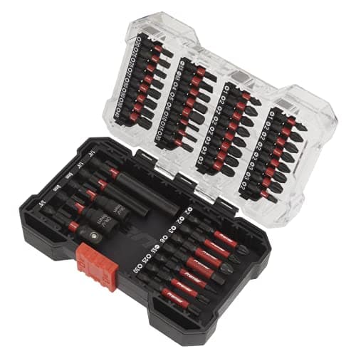 Image of Sealey AK8280 44pc Impact Grade Power Tool Bit Set