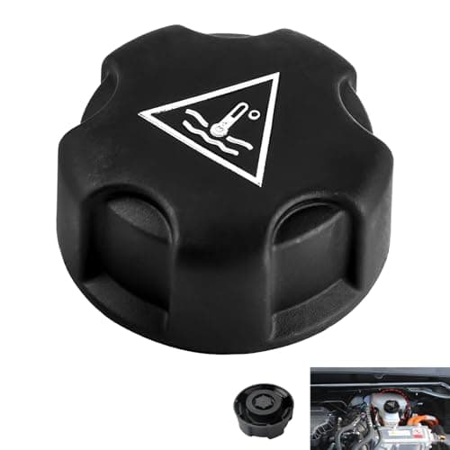 Image of 1306J5 Radiator Cap Compatible with Peugeot 106 207 208 307 3008 5008 Berlingo C2 C3 C4 C5 DS3 DS4 DS5 Fiat Scudo Ulysse OEM 593380, Coolant Tank Cap for Expansion Tank, Pressure Sealing