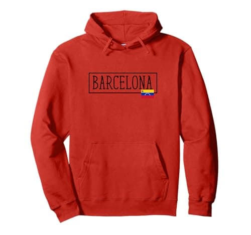 Image of Barcelona Venezuela Country Travel Town Chamos Dad Men Women Pullover Hoodie