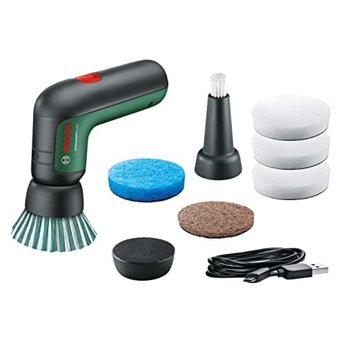 Image of Bosch Home and Garden Electric Cleaning Brush UniversalBrush & Melamine Eraser Pad for Electric Cleaning Brush UniversalBrush