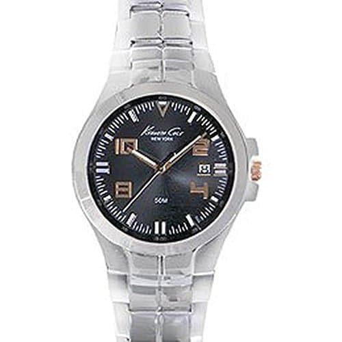 Image of Kenneth Cole KC9146 Mens Quartz Analog Watch with Stainless Steel Strap – Silver