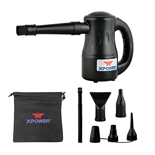 Image of XPOWER A-2 Multi Electric Computer Duster Dryer Air Pump Air Spray Blower Vacuums (Black)