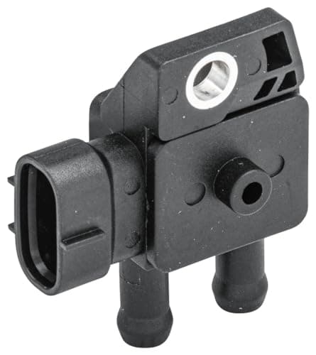 Image of HELLA 6PP 009 409-291 Sensor, exhaust pressure - 3-pin connector - Bolted