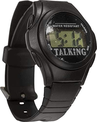 Image of Aidapt Talking Large Digits Waterproof Watch with Loud Clear Easy to Understand Voice, Daily Alarm and Adjustable Strap for Visually Impaired and Blind Users