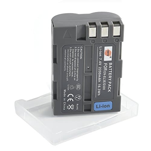 Image of DSTE® EN-EL3e Rechargeable Li-ion Battery for Nikon D30, D50, D70, D70S, D90, D80, D100, D200, D300, D300S, D700 Digital SLR Camera