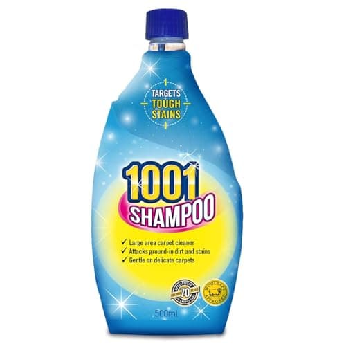Image of 1001 Carpet Shampoo 500ml | Deep Cleaning Carpet Cleaner | Removes Dirt, Stains & Odours | Freshens Carpets & Rugs