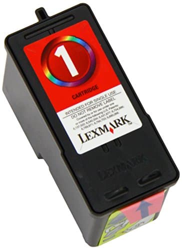Image of Lexmark No. 1 Inkjet Cartridge Page Life 125pp Colour Ref 18CX781E