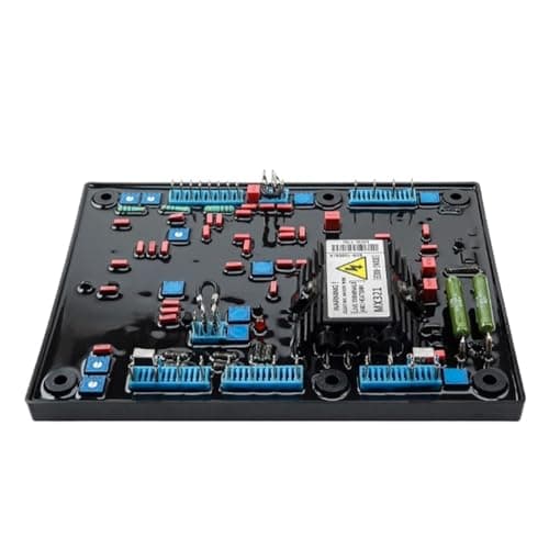Image of MX321 Automatic Voltage Regulator PMG Permanent Magnet Generator Automatic Voltage Regulator Stabilizer Control Panel Three Phase Genset Spare Parts(MX321 red capacitor)