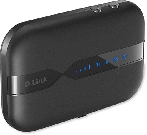 Image of D-Link DWR-932 4G/3G LTE Unlocked Wireless N300 Mobile Broadband Router - Wi-Fi Portable Hotspot, Black