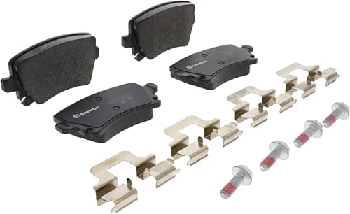 Image of Brembo P85073 Rear Disc Brake Pad - Set of 4