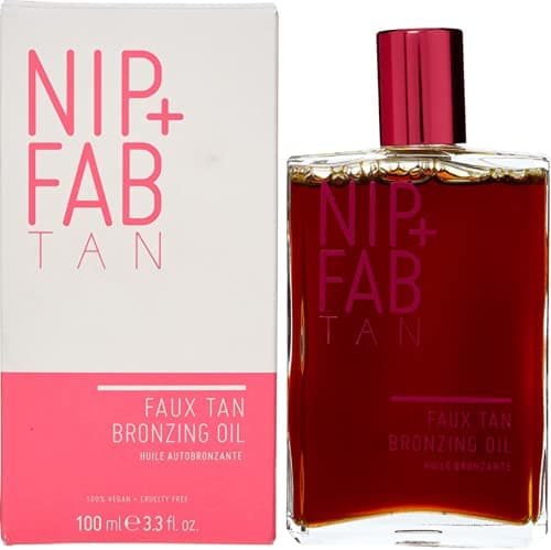 Image of Nip+Fab Faux Tan Bronzing Oil 100ml 100% Vegan Cruelty Free