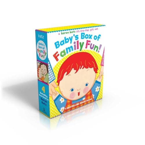 Image of Baby's Box of Family Fun! (Boxed Set): A 4-Book Lift-The-Flap Gift Set: Where Is Baby's Mommy?; Daddy and Me; Grandpa and Me, Grandma and Me