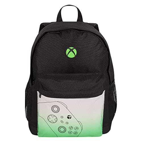 Image of Popgear Xbox Controller Backpack, Kids, One Size, Green/Black, Official Merchandise