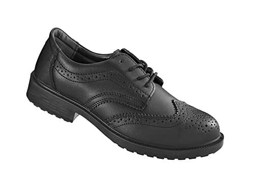 Image of Rock Fall ProMan TC500 Brooklyn Brogue Safety Shoe Size 6 Black
