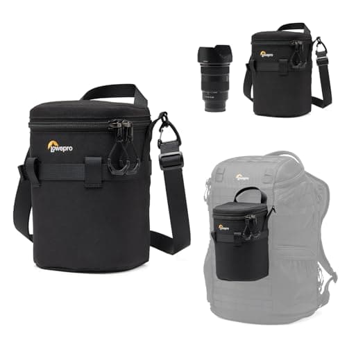 Image of Lowepro ProTactic LCS 11 x 18 III Camera Lens Case, Camera Lens Pouch Bag, fits 50-140mm F/2.8, for DSLR and Mirrorless Cameras, Vol-2L Dim: 18x11x11cm, Camera Bag, for Photographer/Videographer
